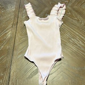 Light pink body suit like new